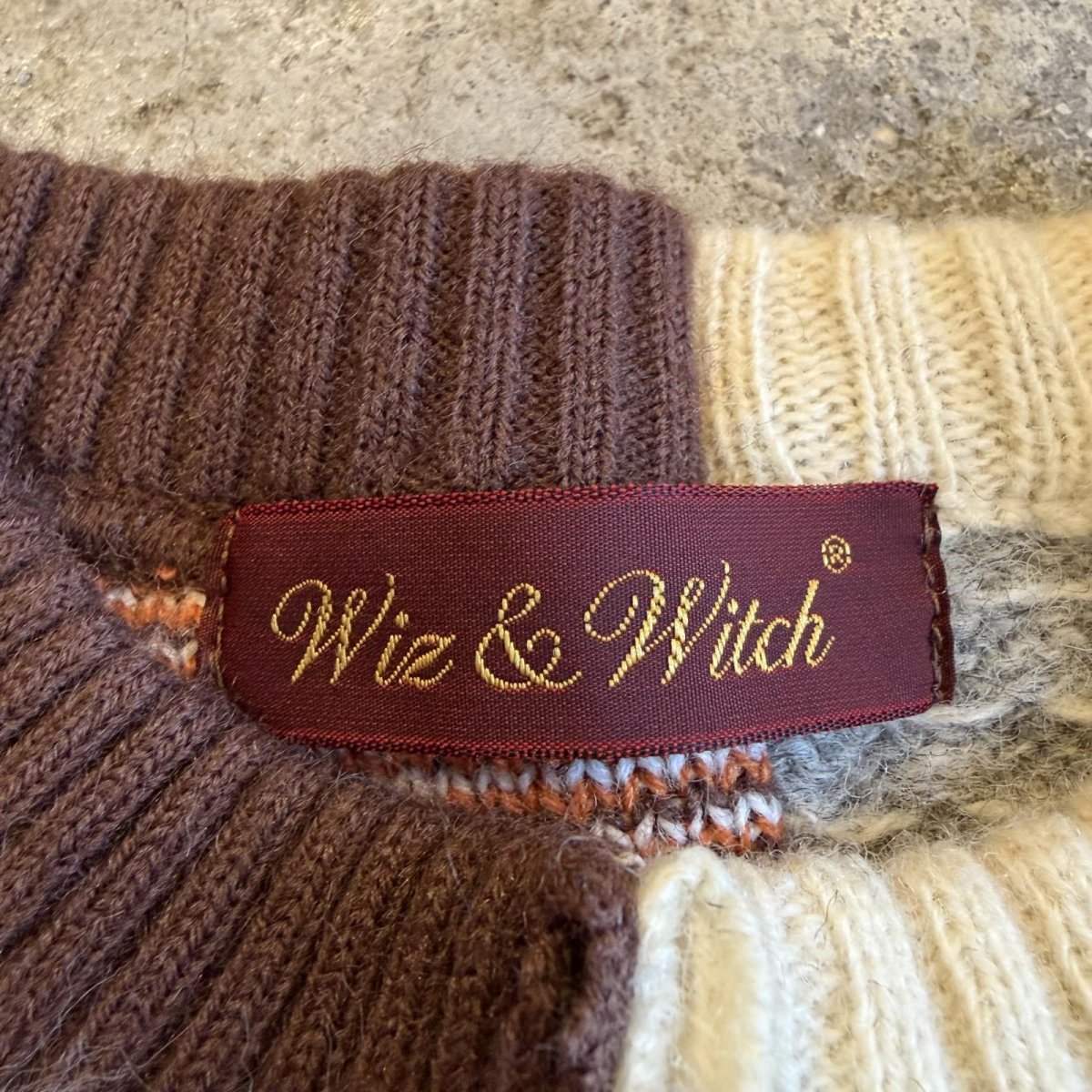 画像12: 【Wiz&Witch】"UNITED" DECORATIVE KNIT / OS (12)