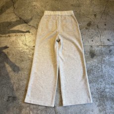 画像2: IVORY COLOR DESIGN KNIT PANTS / W26~W34 (2)
