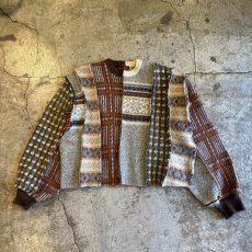 画像1: 【Wiz&Witch】"UNITED" DECORATIVE KNIT / OS (1)