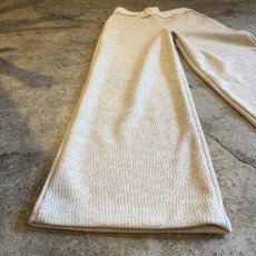 画像4: IVORY COLOR DESIGN KNIT PANTS / W26~W34 (4)
