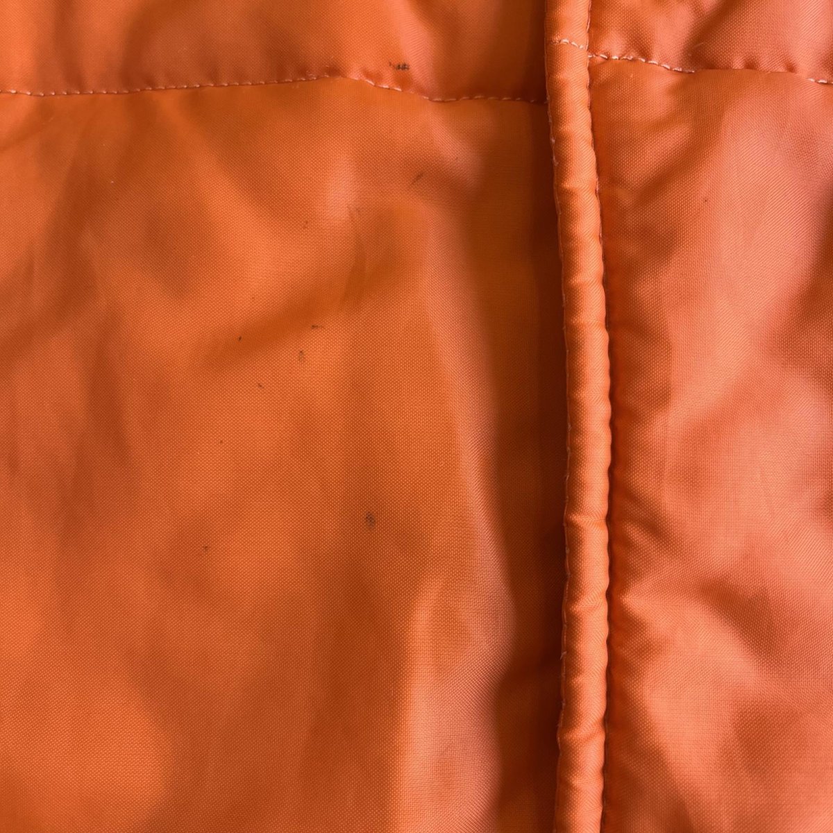 画像12: OLD BI COLOR DEUBLE POCKET DESIGN QUILTING VEST / Ladies L (12)