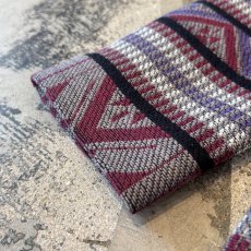 画像7: OLD NATIVE BORDER PATTERN TAILORED JACKET / Mens L / MADE IN USA (7)