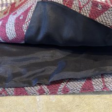 画像8: OLD NATIVE BORDER PATTERN TAILORED JACKET / Mens L / MADE IN USA (8)