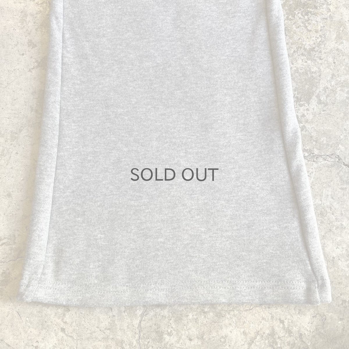 画像7: 2 WAY SKIRT LAYERED DESIGN SOFT FLARE SWEAT PANTS / W22~W30 (7)