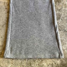 画像7: 2 WAY SKIRT LAYERED DESIGN SOFT FLARE SWEAT PANTS / W22~W30 (7)