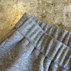 画像11: 2 WAY SKIRT LAYERED DESIGN SOFT FLARE SWEAT PANTS / W22~W30 (11)