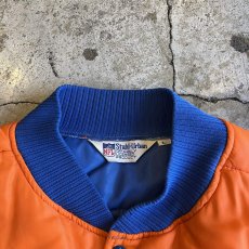 画像7: OLD BI COLOR DEUBLE POCKET DESIGN QUILTING VEST / Ladies L (7)