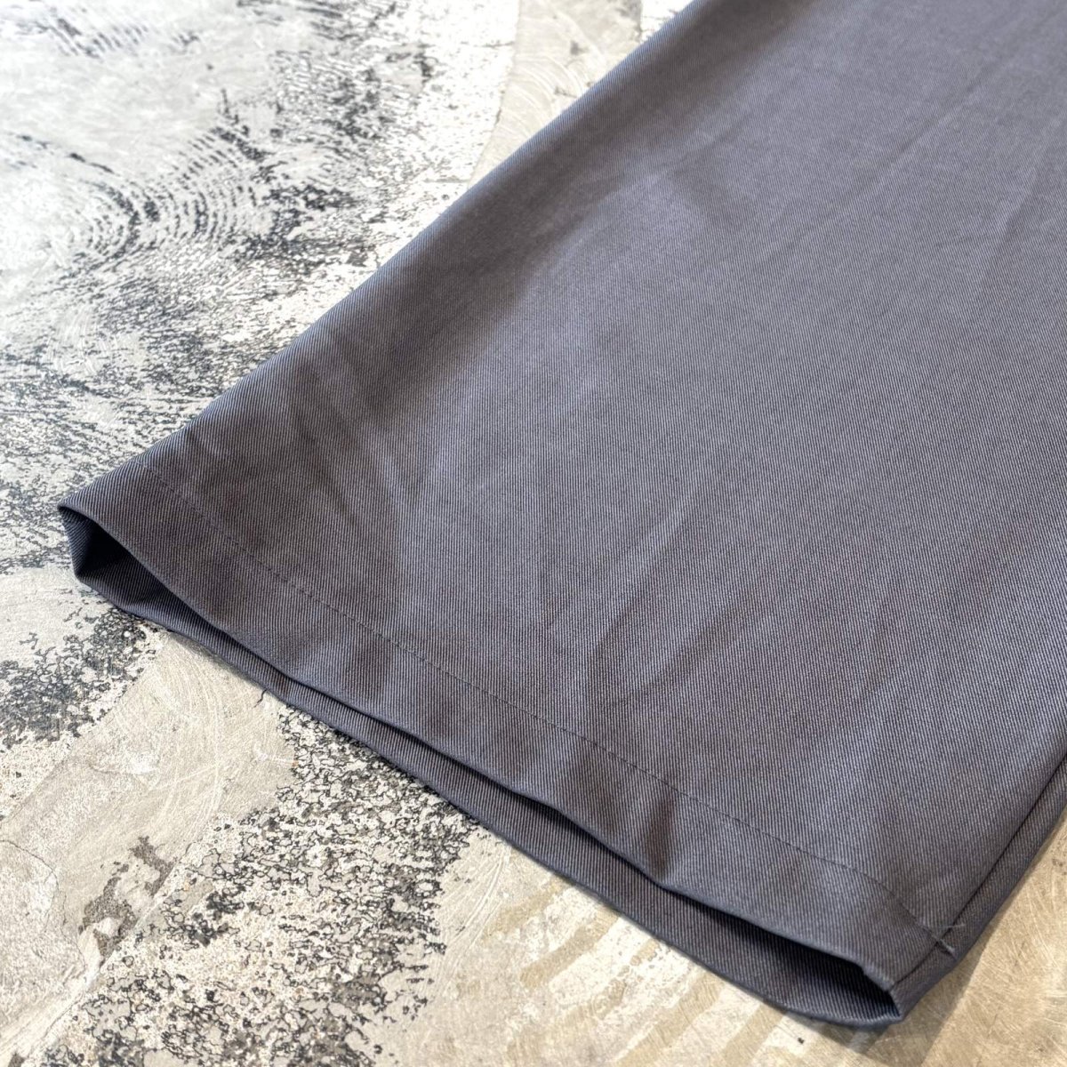 画像8: 【WONDERGROUND】ZIP SKIRT LAYERED BELTED SLACKS / GREY / OS (8)