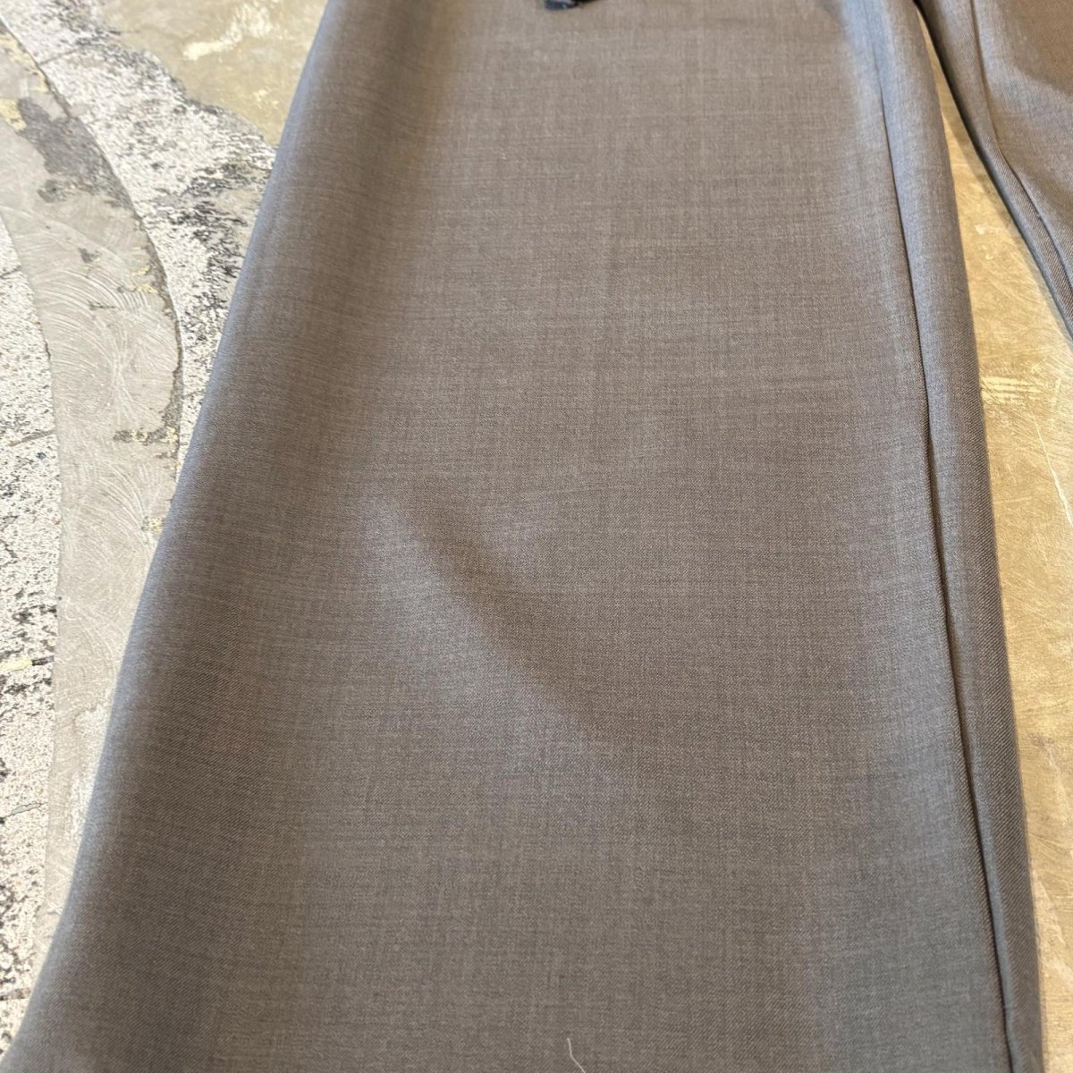 画像7: 【WONDERGROUND】ZIP SKIRT LAYERED BELTED SLACKS / KHAKI / OS (7)