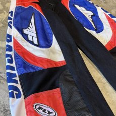 画像5: 【Wiz&Witch】"UNITED" MOTO-X WIDE DENIM PANTS / OS (5)