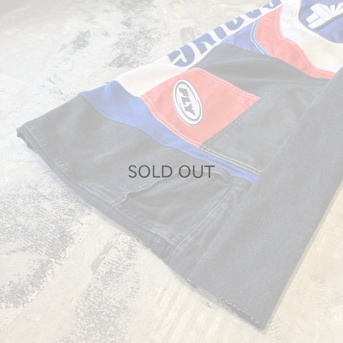 画像8: 【Wiz&Witch】"UNITED" MOTO-X WIDE DENIM PANTS / OS (8)