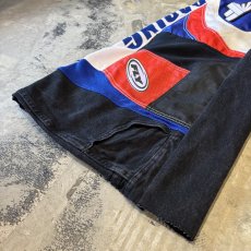 画像8: 【Wiz&Witch】"UNITED" MOTO-X WIDE DENIM PANTS / OS (8)