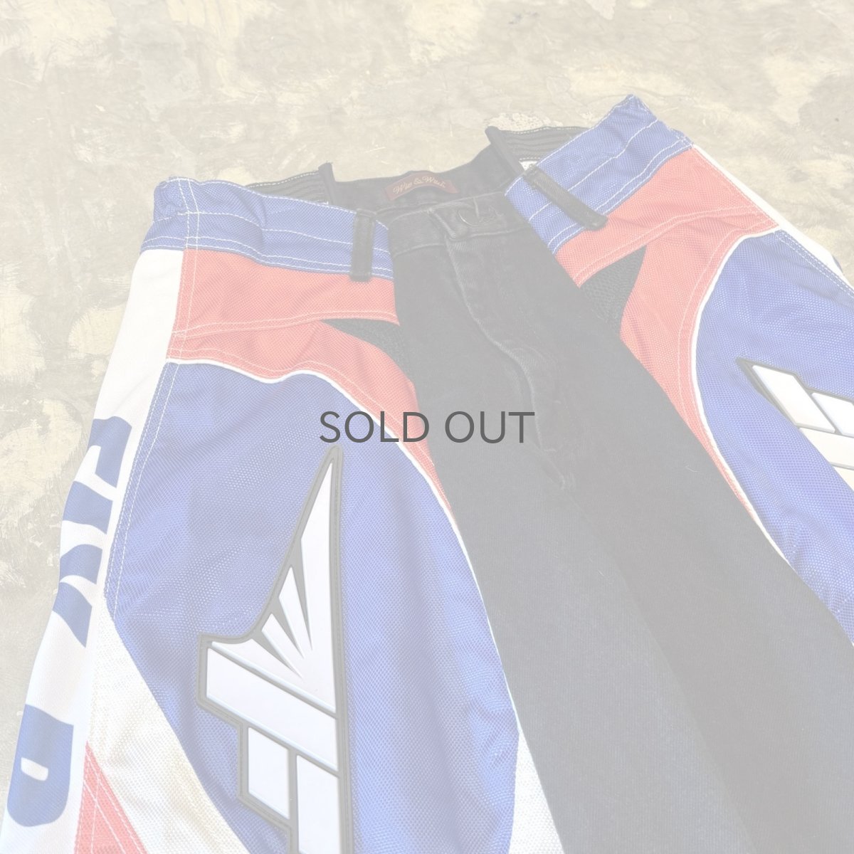 画像3: 【Wiz&Witch】"UNITED" MOTO-X WIDE DENIM PANTS / OS (3)