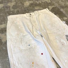 画像3: 【CARHARTT】SPLASH DOUBLE KNEE PAINTER PANTS / W35 / MADE IN USA (3)