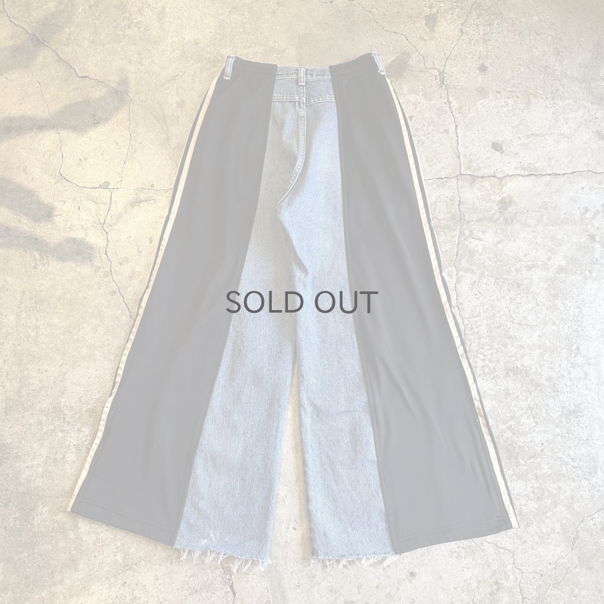 画像2: 【Wiz&Witch】"UNITED" SPORTY DENIM PANTS / OS (2)