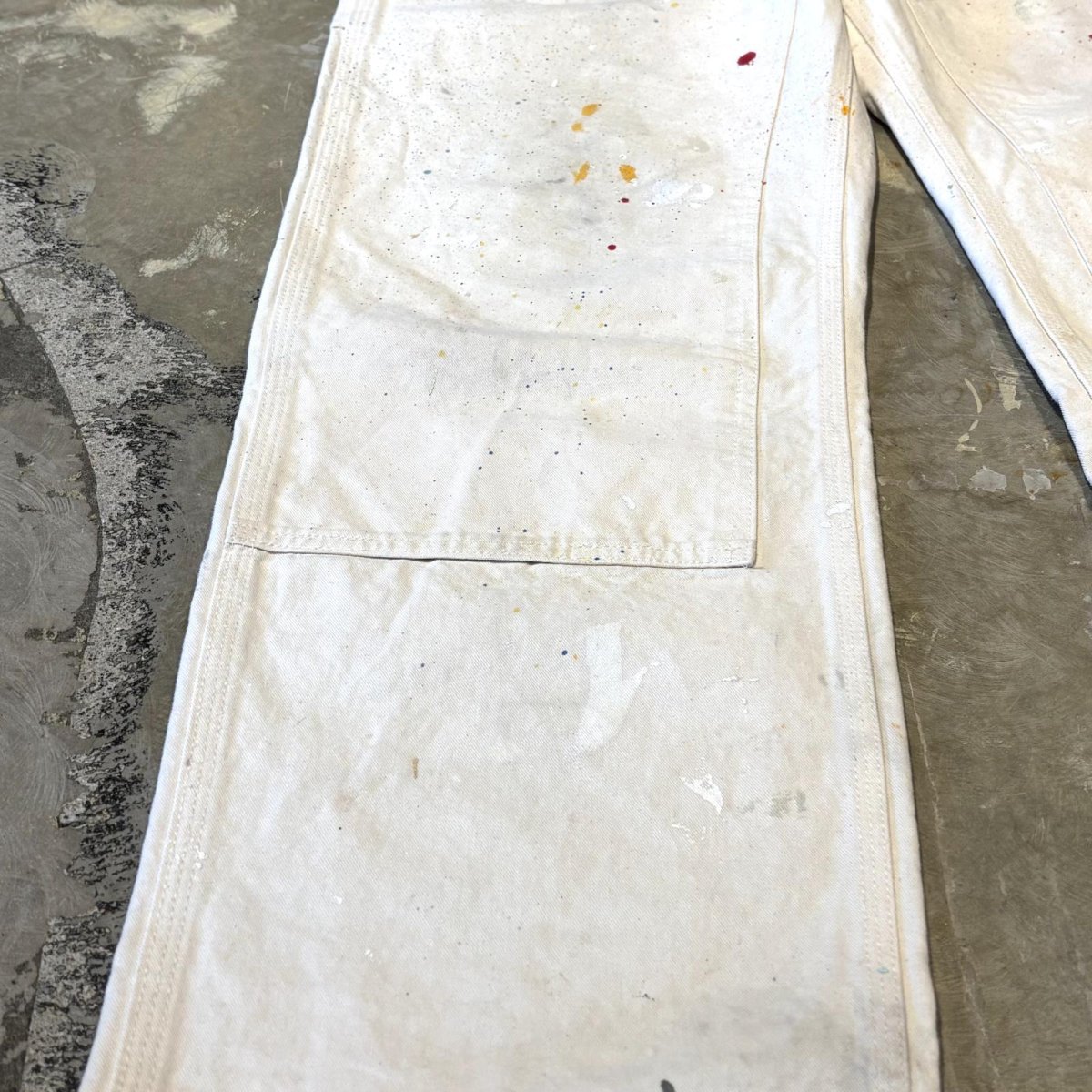 画像7: 【CARHARTT】SPLASH DOUBLE KNEE PAINTER PANTS / W35 / MADE IN USA (7)