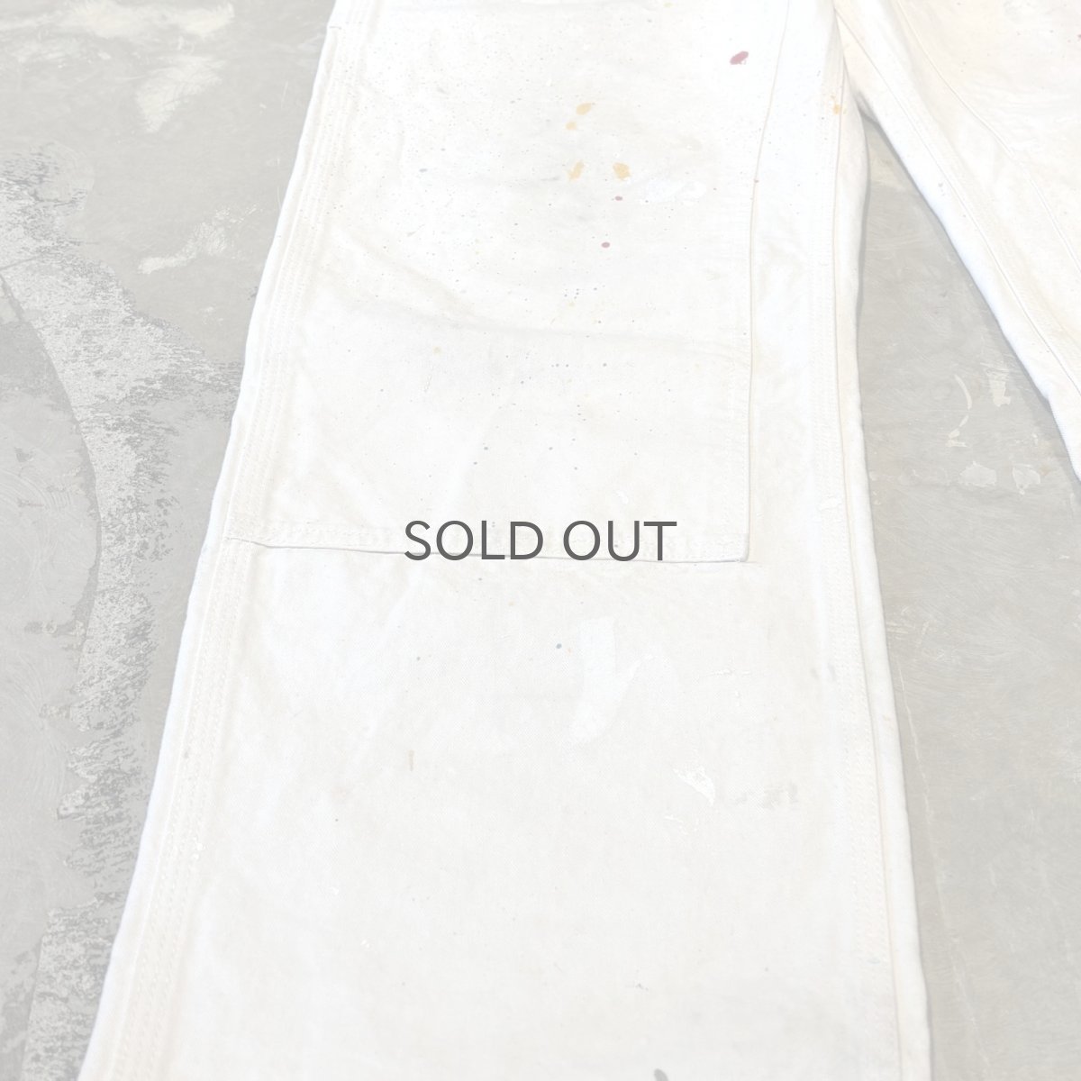 画像7: 【CARHARTT】SPLASH DOUBLE KNEE PAINTER PANTS / W35 / MADE IN USA (7)