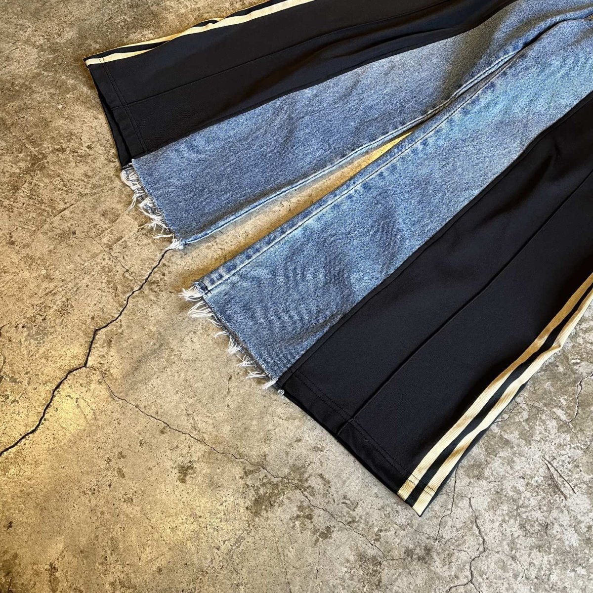 画像5: 【Wiz&Witch】"UNITED" SPORTY DENIM PANTS / OS (5)