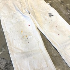 画像5: 【CARHARTT】SPLASH DOUBLE KNEE PAINTER PANTS / W35 / MADE IN USA (5)