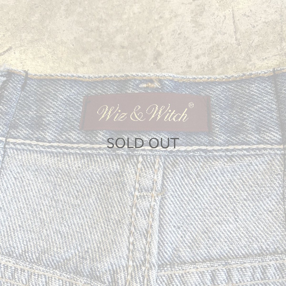 画像12: 【Wiz&Witch】"UNITED" SPORTY DENIM PANTS / OS (12)