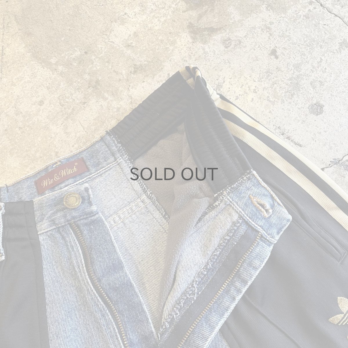 画像9: 【Wiz&Witch】"UNITED" SPORTY DENIM PANTS / OS (9)