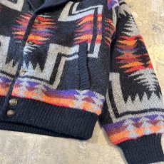 画像6: 80~90'S SUEDE LEATHER × WOOL KNIT SWITCHED JACKET / Mens L (6)