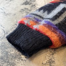 画像7: 80~90'S SUEDE LEATHER × WOOL KNIT SWITCHED JACKET / Mens L (7)