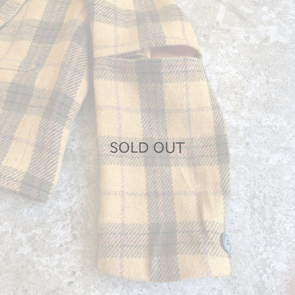 画像8: 【Wiz&Witch】"TRANSFORM" WOOL CHECK TAYLOR JACKET / OS (8)