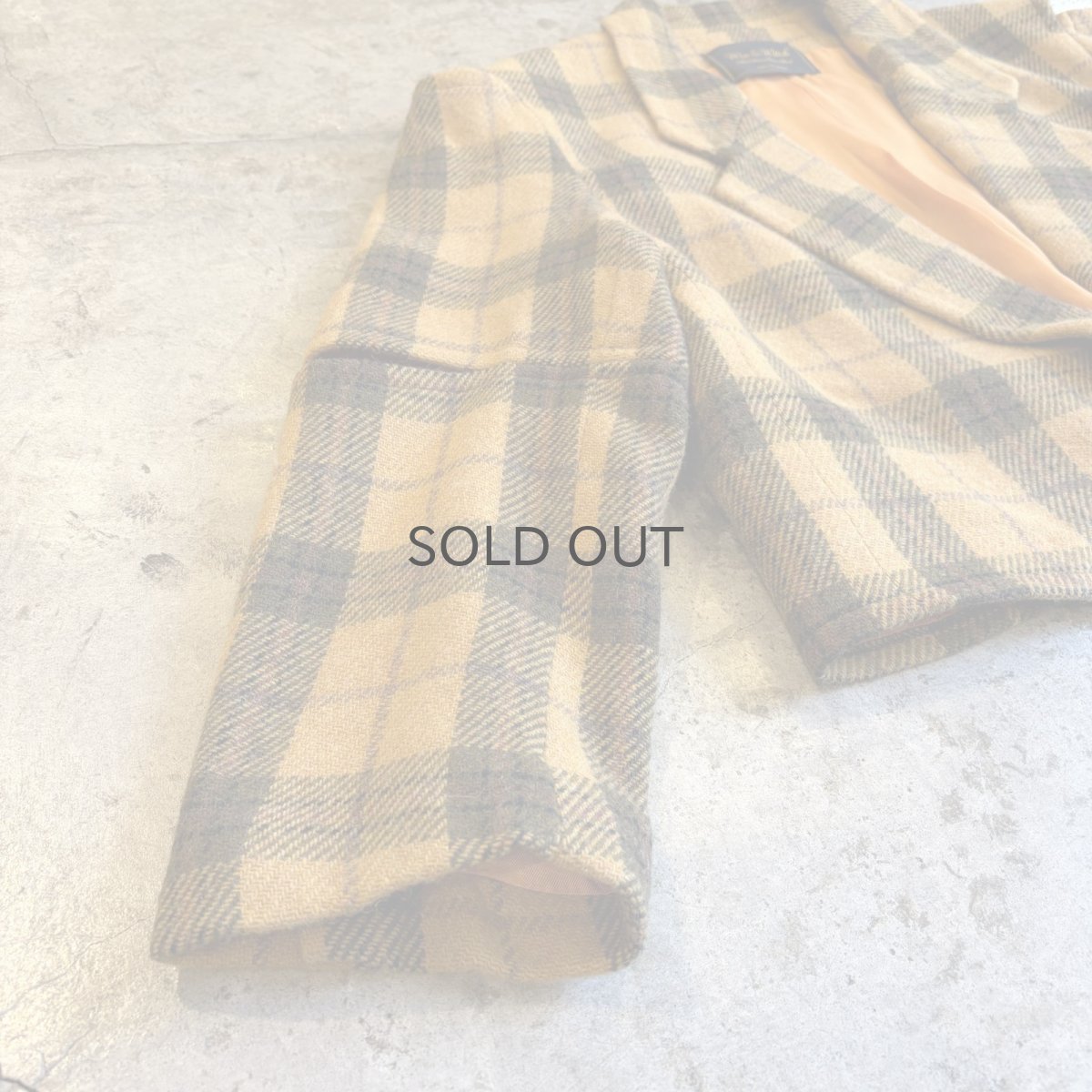 画像5: 【Wiz&Witch】"TRANSFORM" WOOL CHECK TAYLOR JACKET / OS (5)
