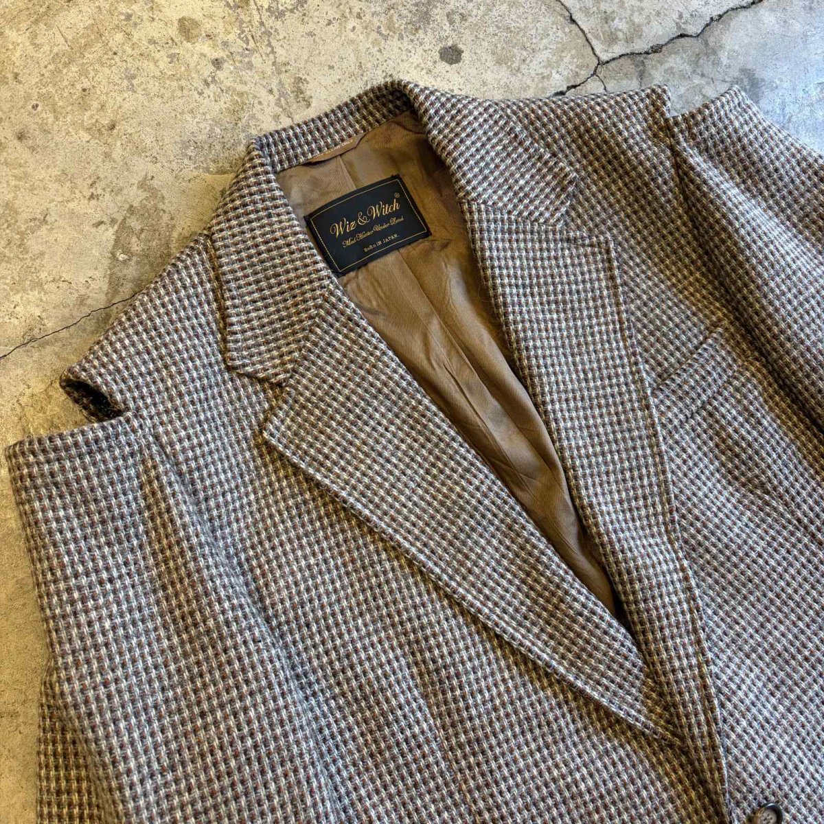 画像3: 【Wiz&Witch】"TRANSFORM" TWEED TAYLOR JACKET / OS (3)