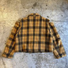 画像2: 【Wiz&Witch】"TRANSFORM" WOOL CHECK TAYLOR JACKET / OS (2)