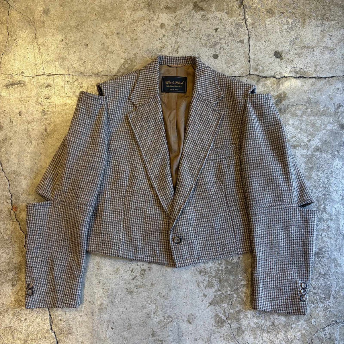 画像1: 【Wiz&Witch】"TRANSFORM" TWEED TAYLOR JACKET / OS (1)