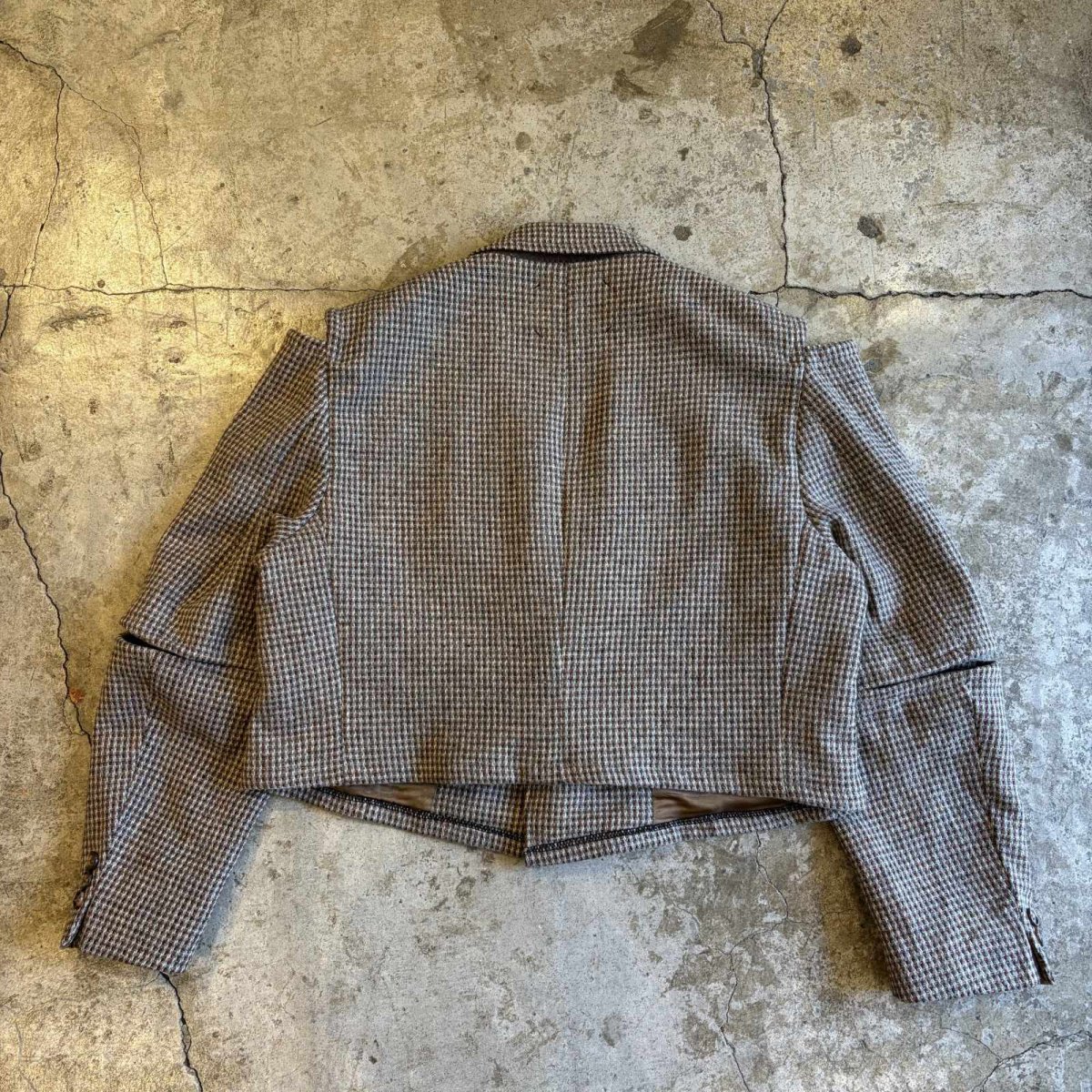 画像2: 【Wiz&Witch】"TRANSFORM" TWEED TAYLOR JACKET / OS (2)