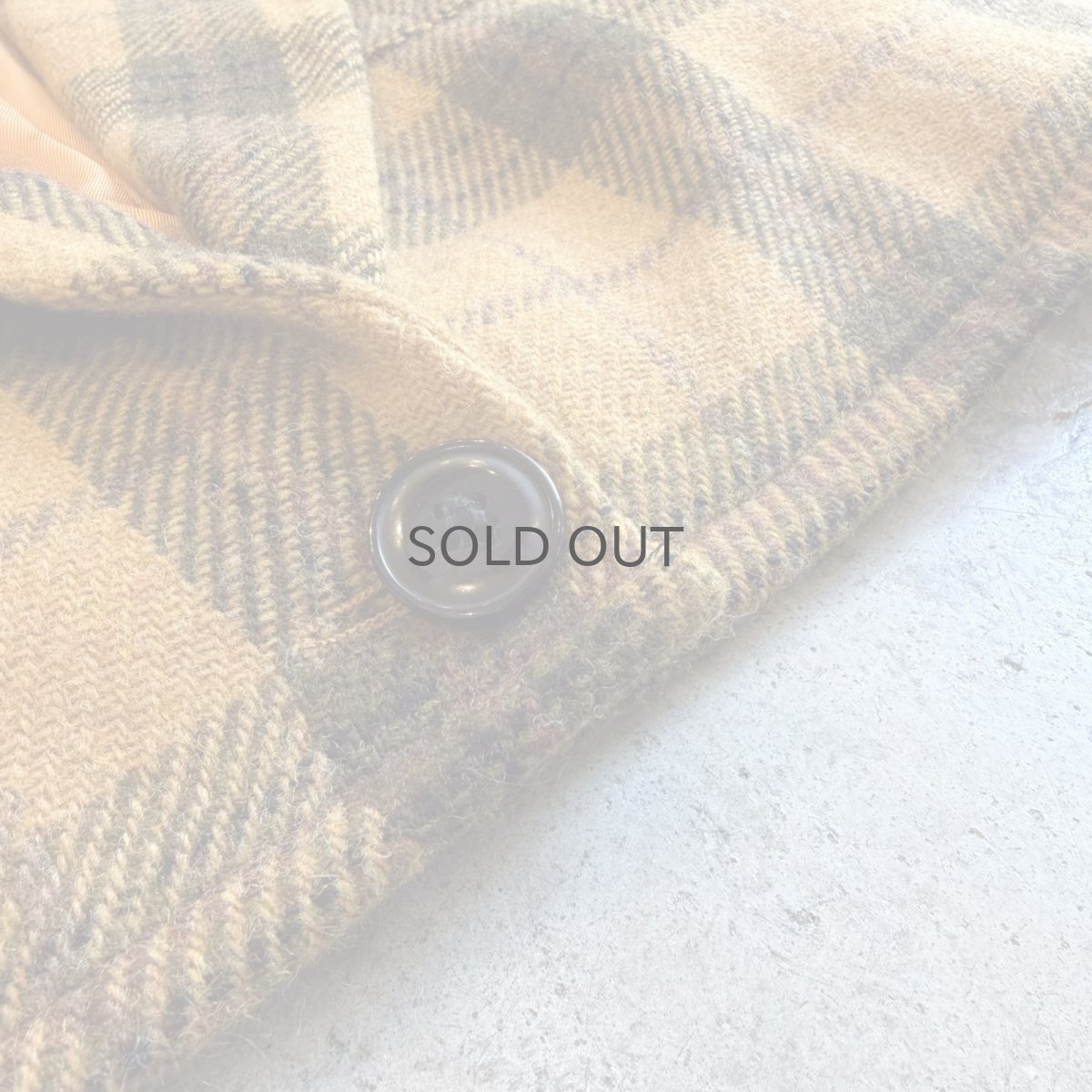 画像11: 【Wiz&Witch】"TRANSFORM" WOOL CHECK TAYLOR JACKET / OS (11)