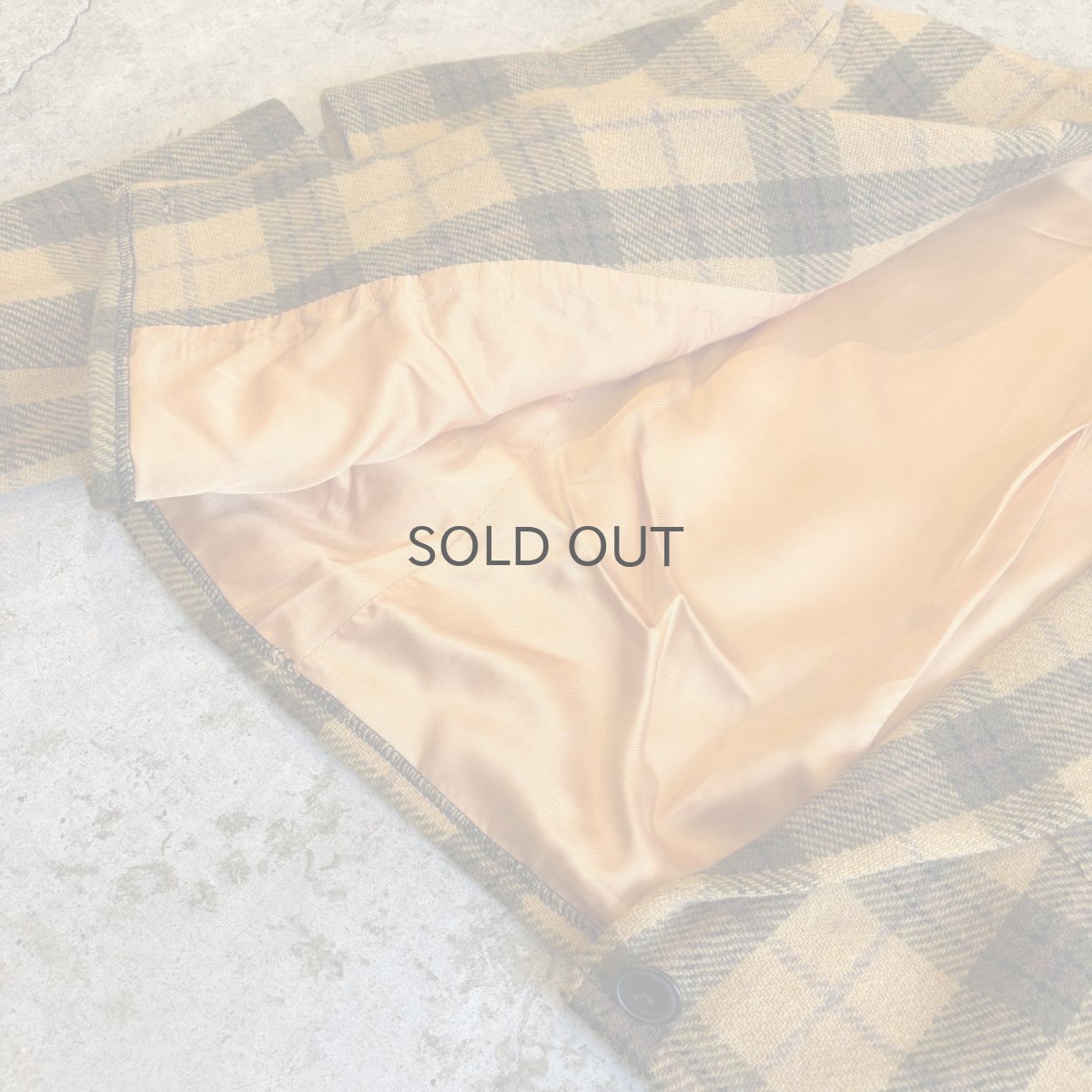 画像7: 【Wiz&Witch】"TRANSFORM" WOOL CHECK TAYLOR JACKET / OS (7)