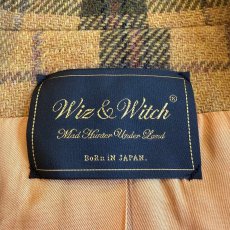 画像12: 【Wiz&Witch】"TRANSFORM" WOOL CHECK TAYLOR JACKET / OS (12)