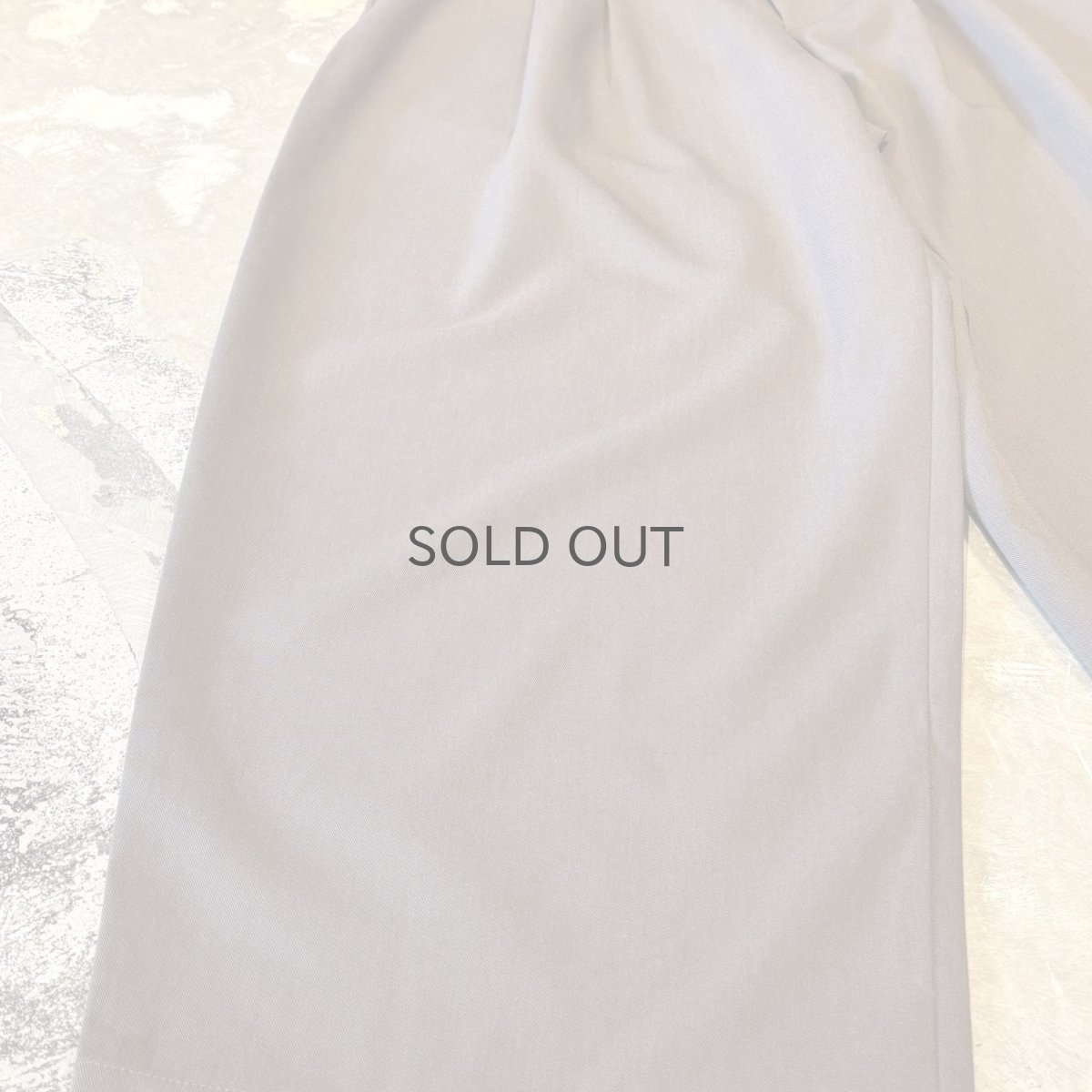 画像7: 【WONDERGROUND】2TUCK WIDE SILHOUETTE SLACKS / BROWN / OS (7)