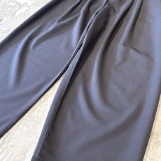 画像6: 【WONDERGROUND】2TUCK WIDE SILHOUETTE SLACKS / GREY / OS (6)