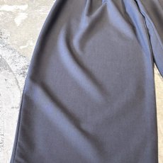 画像7: 【WONDERGROUND】2TUCK WIDE SILHOUETTE SLACKS / GREY / OS (7)