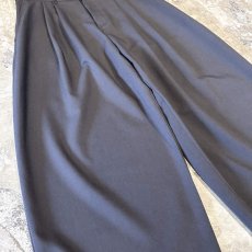 画像5: 【WONDERGROUND】2TUCK WIDE SILHOUETTE SLACKS / GREY / OS (5)