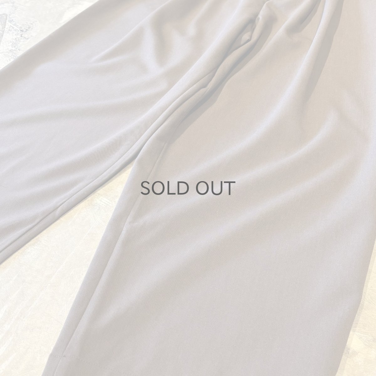 画像6: 【WONDERGROUND】2TUCK WIDE SILHOUETTE SLACKS / BROWN / OS (6)