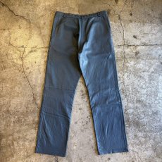画像2: BLUE COLOR REAL LEATHER PANTS / W31 (2)