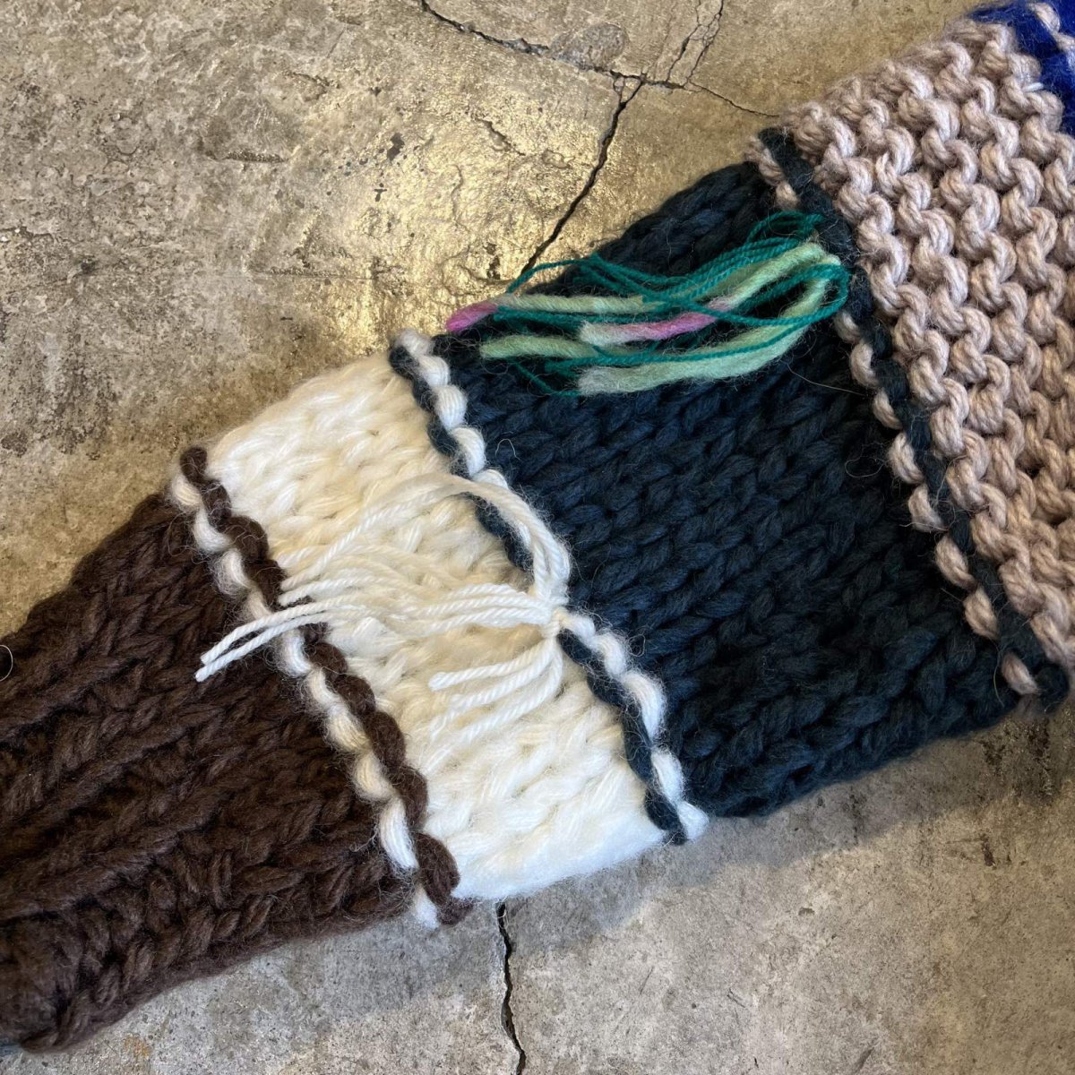 画像10: 【Wiz&Witch】"UNITED" KNITING SLEEVE ALPHA MA-1 (10)