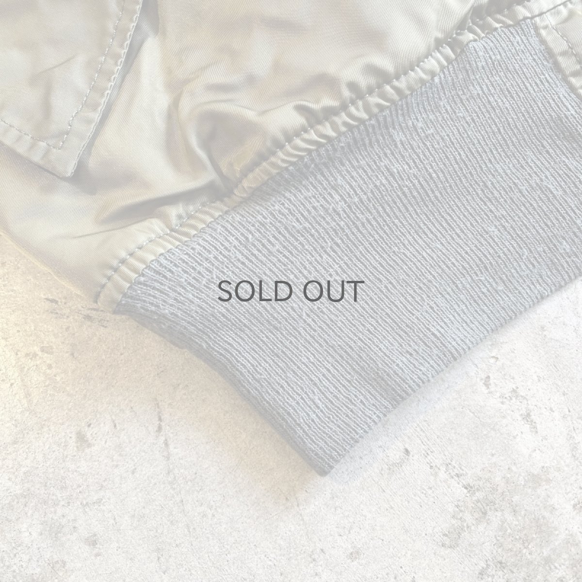 画像3: 【Wiz&Witch】"UNITED" KNITING SLEEVE ALPHA MA-1 (3)