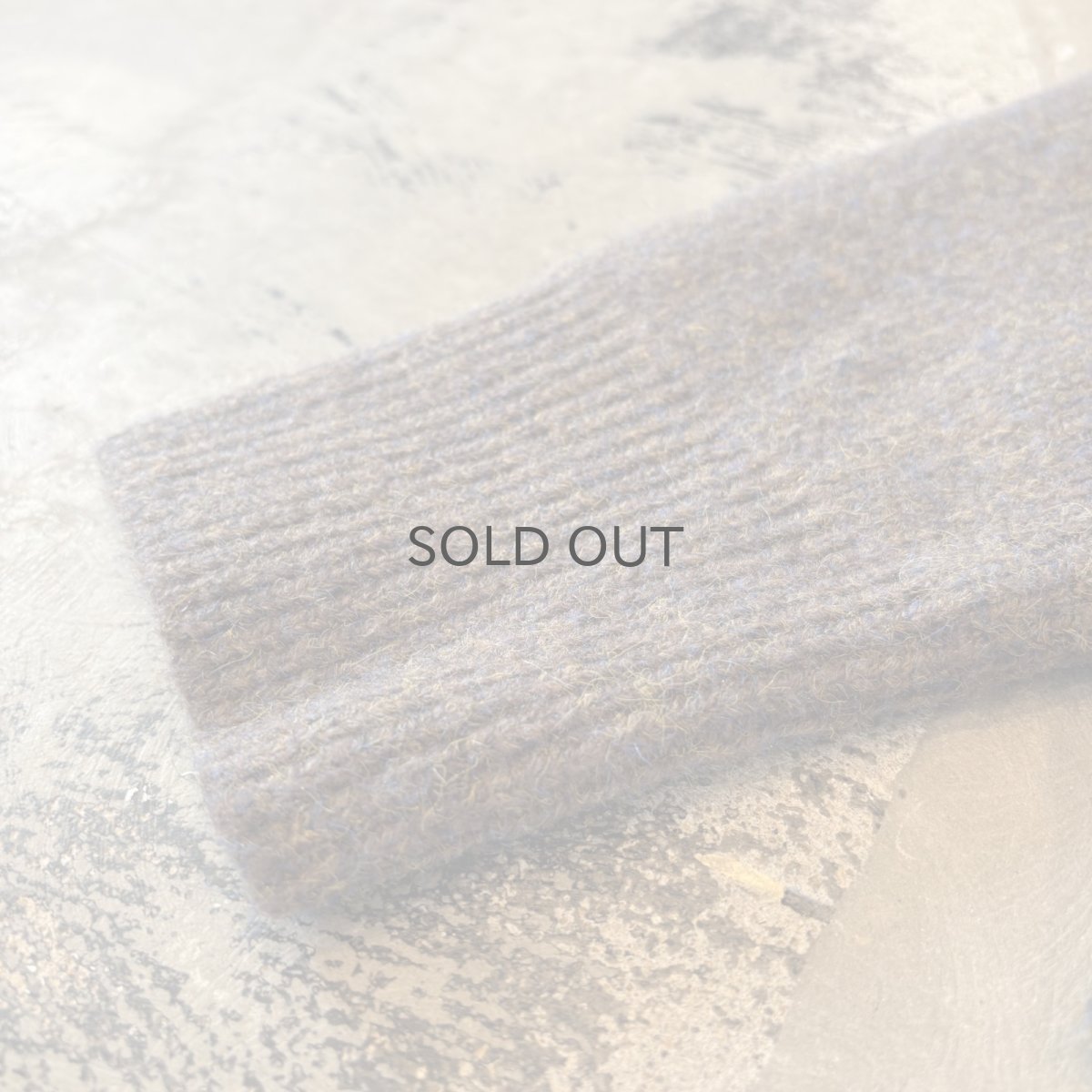 画像7: 【WONDERGROUND】DOUBLE ZIP UP KNIT HOODIE JACKET / BROWN / OS (7)