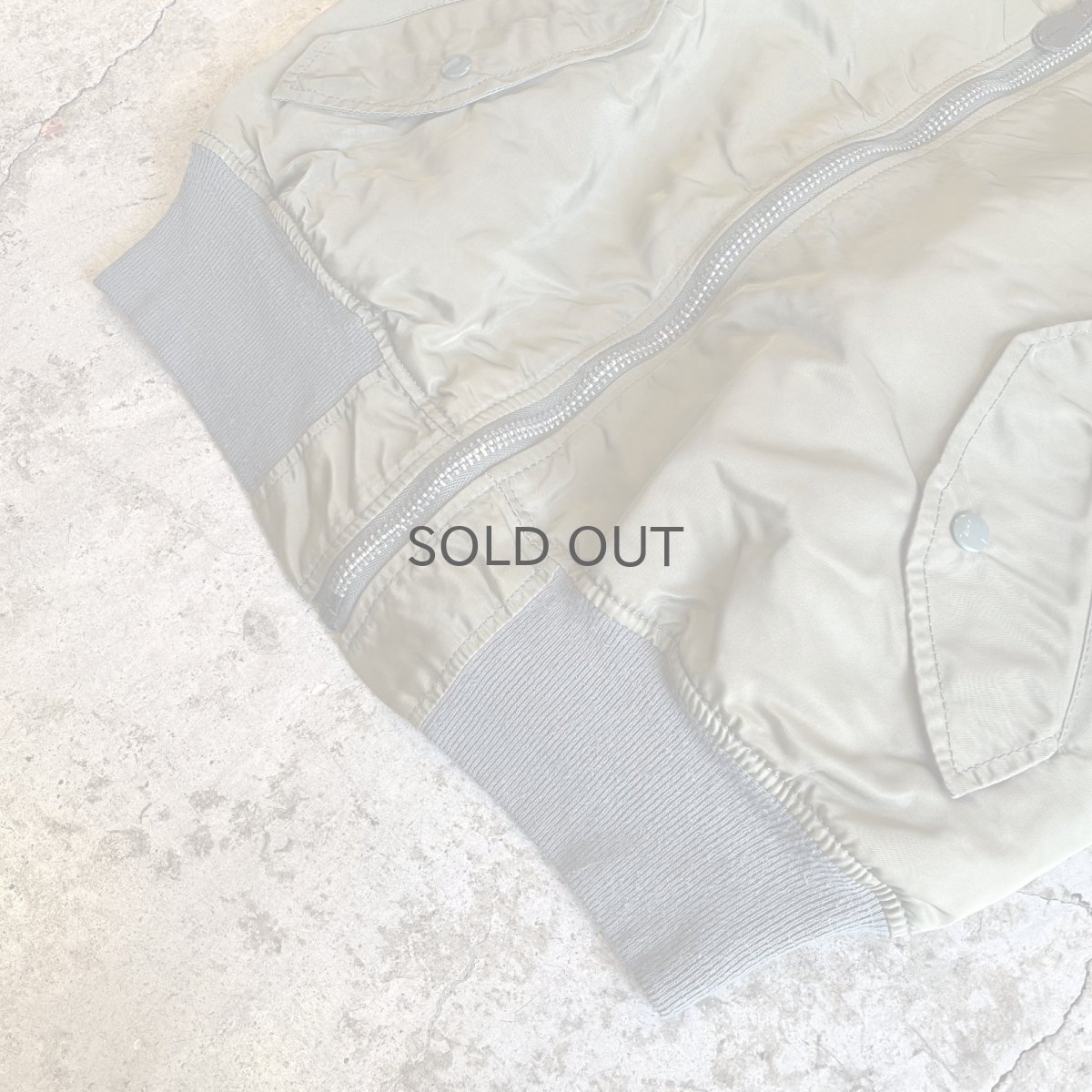 画像4: 【Wiz&Witch】"UNITED" KNITING SLEEVE ALPHA MA-1 (4)