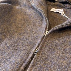 画像10: 【WONDERGROUND】DOUBLE ZIP UP KNIT HOODIE JACKET / BROWN / OS (10)