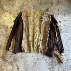 画像2: 【Wiz&Witch】"UNITED" DECORATIVE KNIT / OS (2)