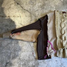 画像8: 【Wiz&Witch】"UNITED" DECORATIVE KNIT / OS (8)