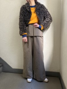 画像12: 2WAY APRON POCKET WORK DESIGN PANTS / FREE~W35 (12)